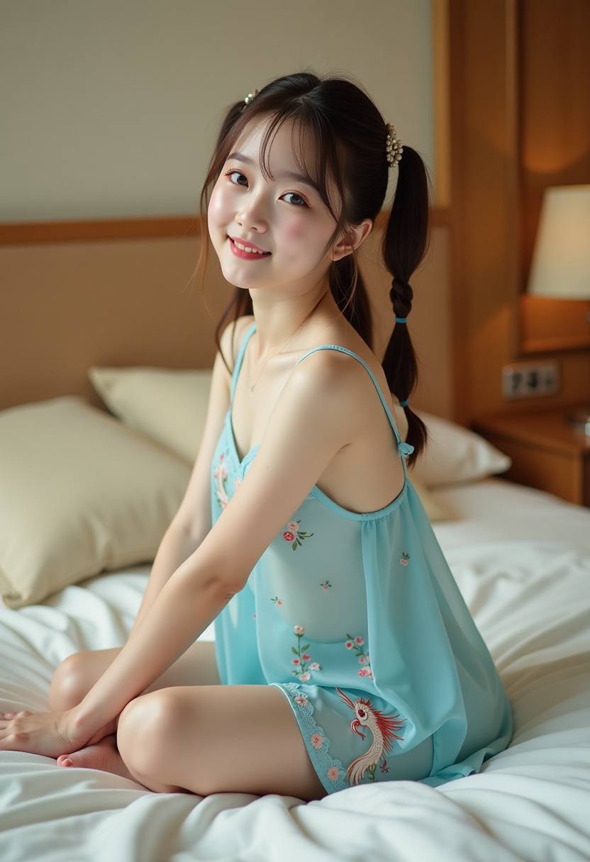 春江晚渡 竖版海报